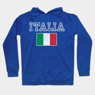 Retro Italia Flag Italian Italy Italiano Hoodie